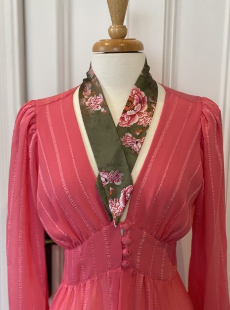 IMG_8165 Powered with Pink silk scarf by Johanna-May