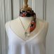 Autumn Leaves silk scarf by Johanna-May
