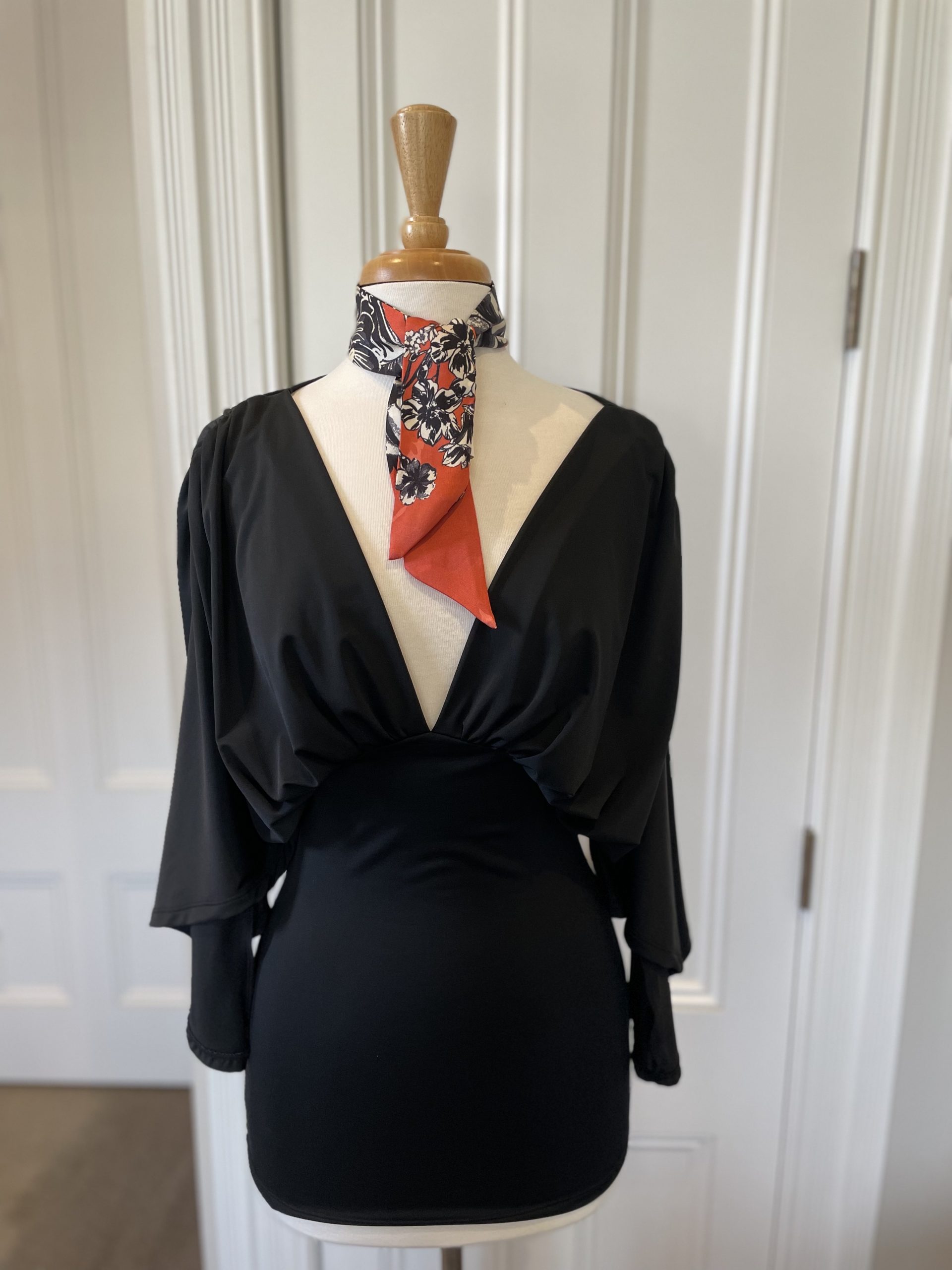 Autumn Leaves silk scarf by Johanna-May