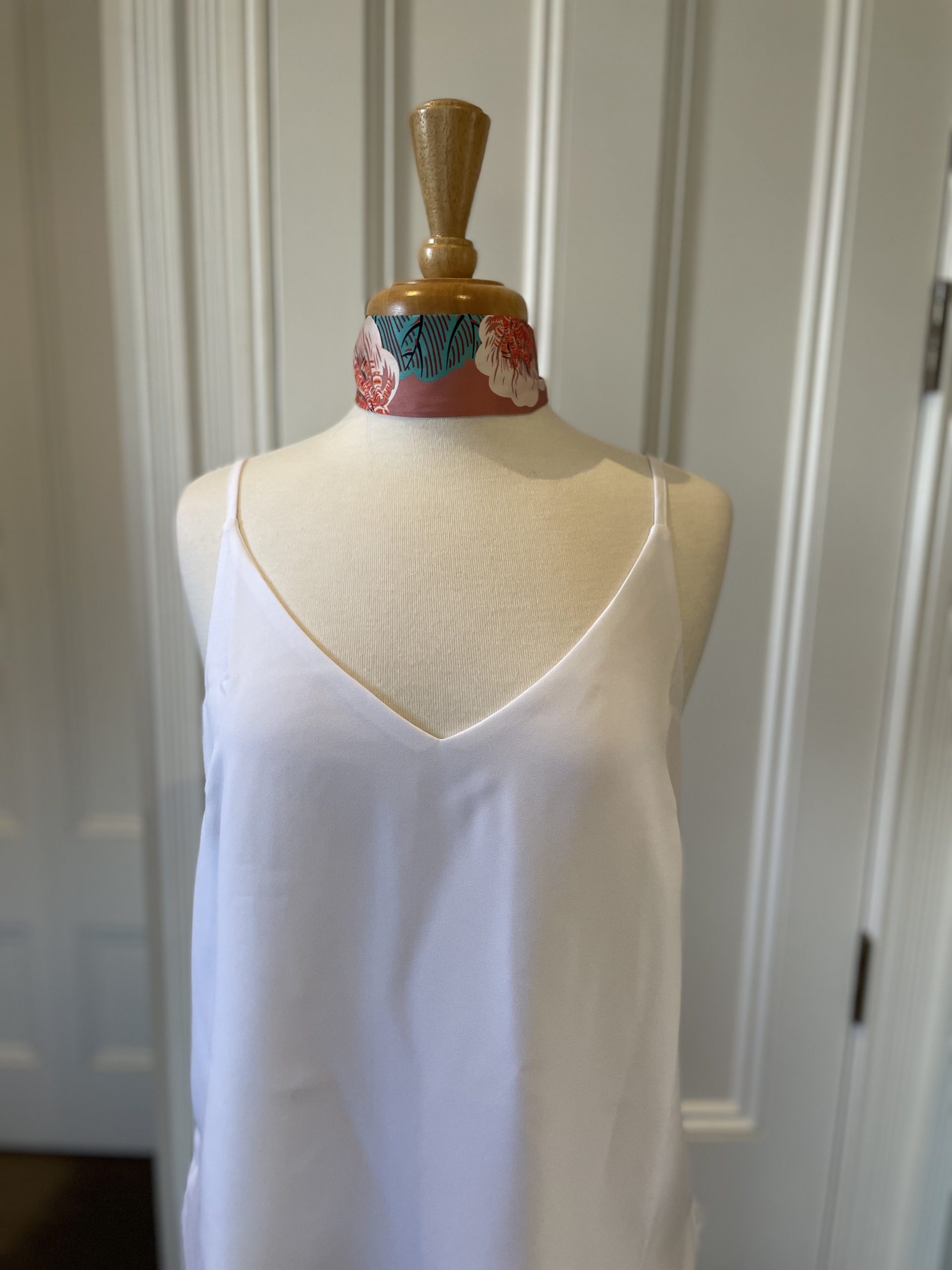 Orange Blossom silk scarf by Johanna-May