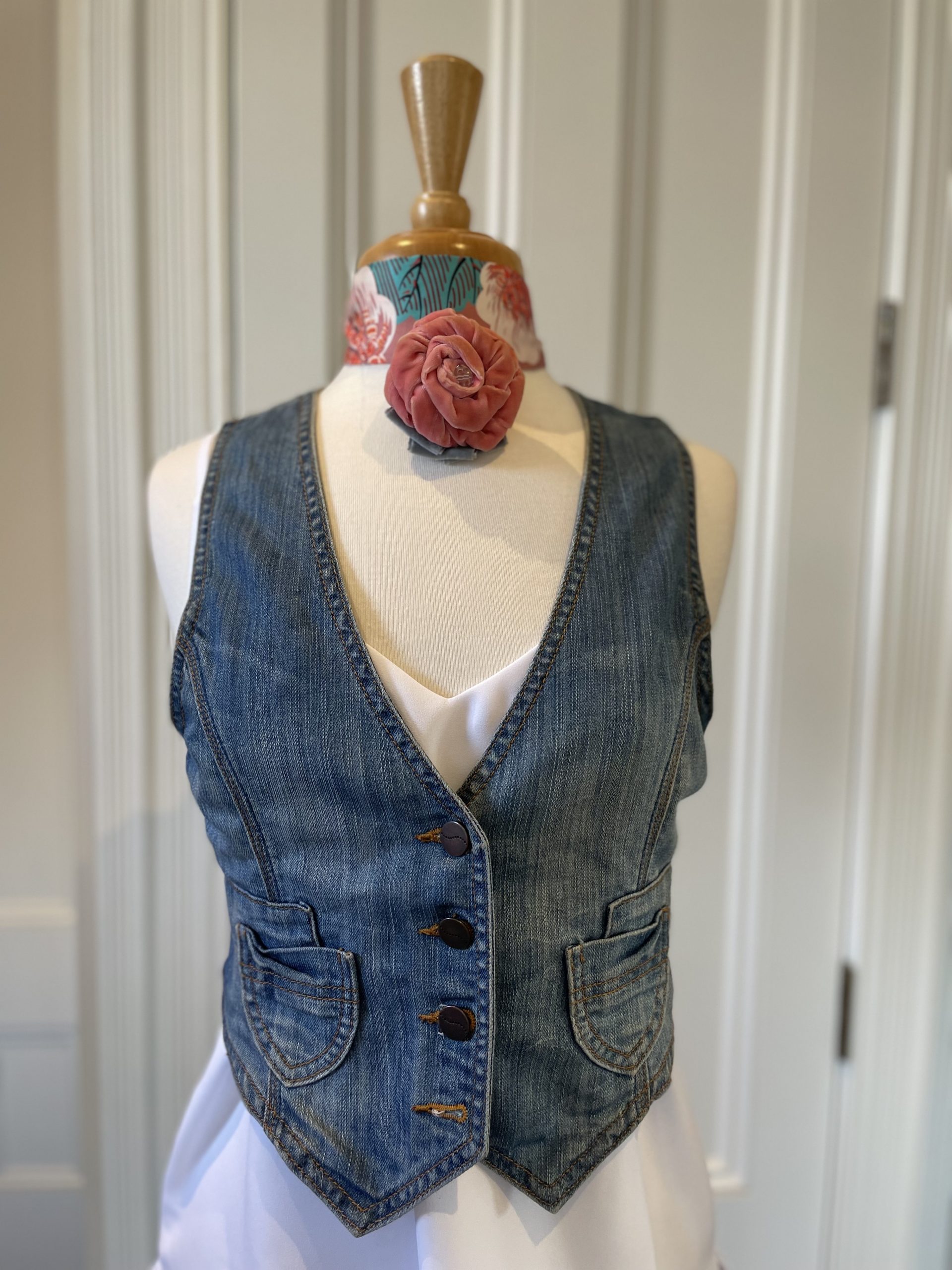 Orange Blossom silk scarf by Johanna-May