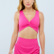 Hot pink crop top