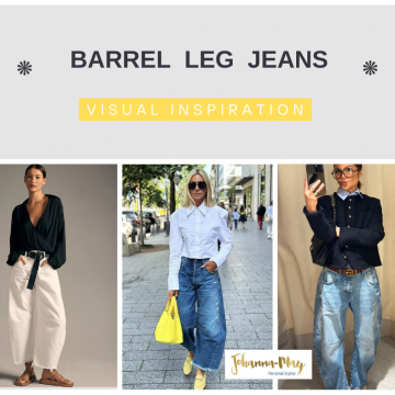 Move Over Skinnies – Barrel Leg Jeans are In!