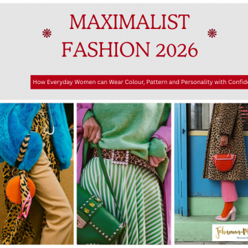 Maximalist Fashion in 2026: How Everyday Women can Wear Colour, Pattern and Personality with Confidence.